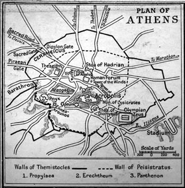 Plan of Athens